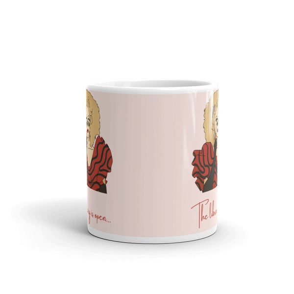  The Library Is Open (Rupaul) Mug by Queer In The World Originals sold by Queer In The World: The Shop - LGBT Merch Fashion