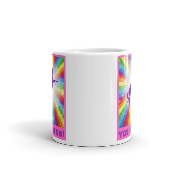  Yas Qween! Mug by Queer In The World Originals sold by Queer In The World: The Shop - LGBT Merch Fashion
