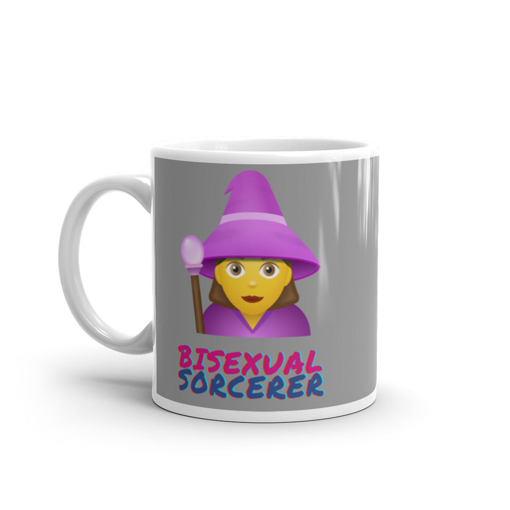  Bisexual Sorcerer Mug by Queer In The World Originals sold by Queer In The World: The Shop - LGBT Merch Fashion