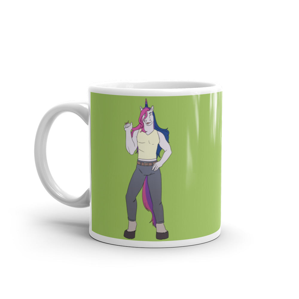  Bisexual Unicorn Mug by Queer In The World Originals sold by Queer In The World: The Shop - LGBT Merch Fashion