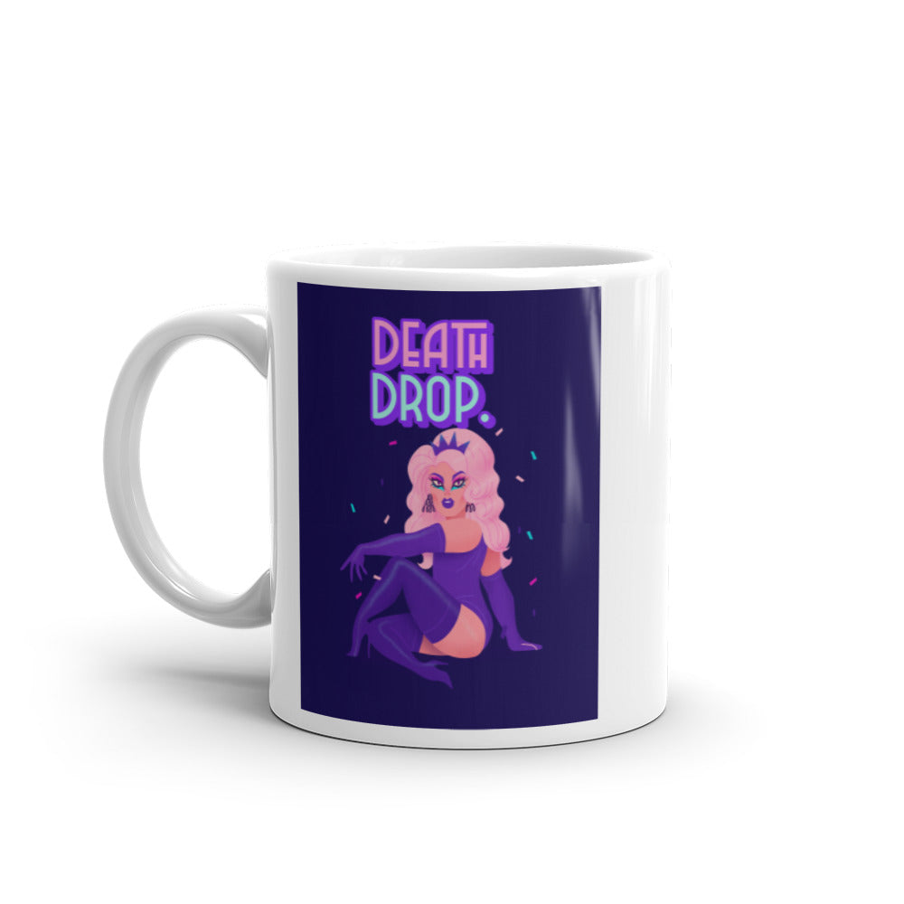  Death Drop Mug by Queer In The World Originals sold by Queer In The World: The Shop - LGBT Merch Fashion