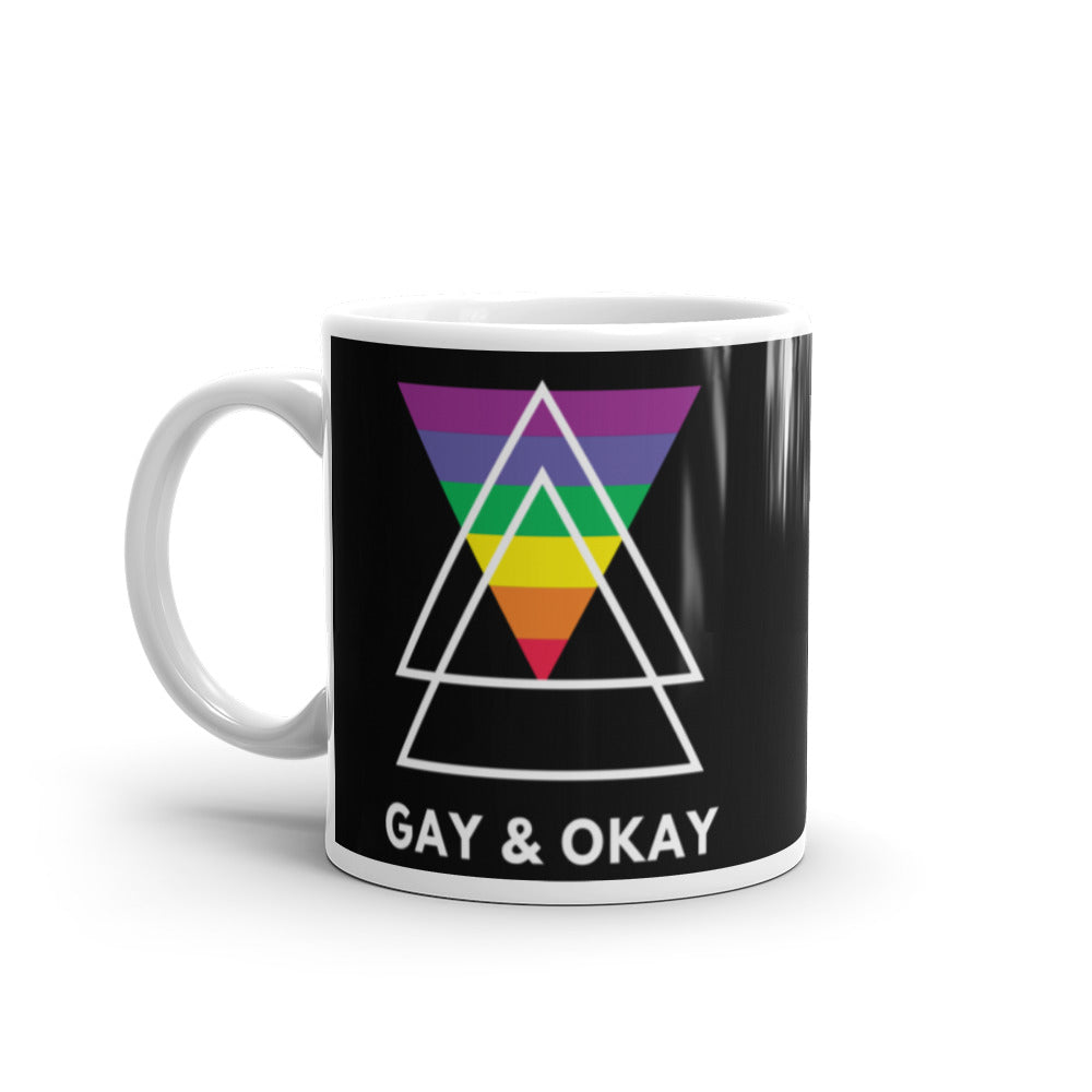  Gay & Ok Mug by Queer In The World Originals sold by Queer In The World: The Shop - LGBT Merch Fashion