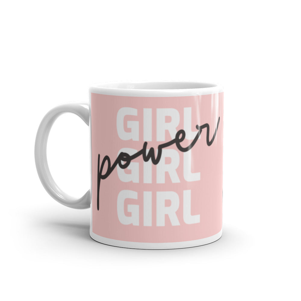  Girl Girl Girl Power Mug by Queer In The World Originals sold by Queer In The World: The Shop - LGBT Merch Fashion