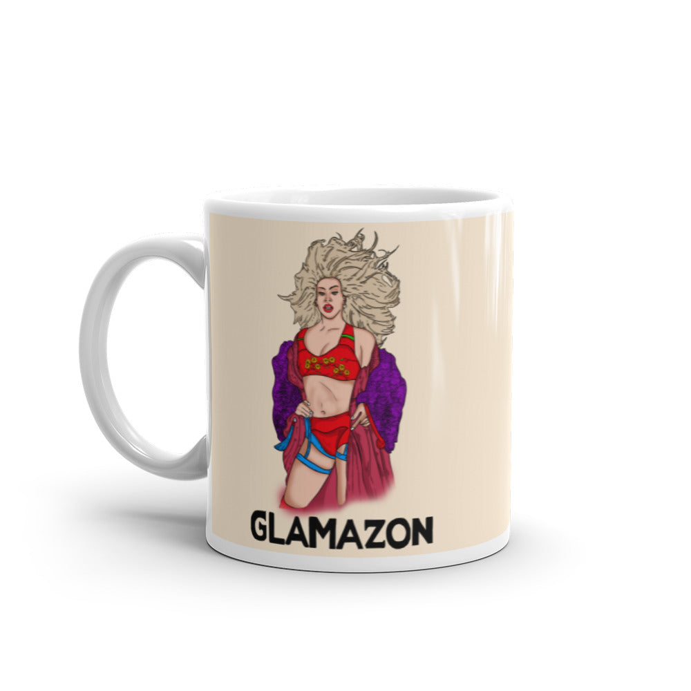  Glamazon Mug by Queer In The World Originals sold by Queer In The World: The Shop - LGBT Merch Fashion
