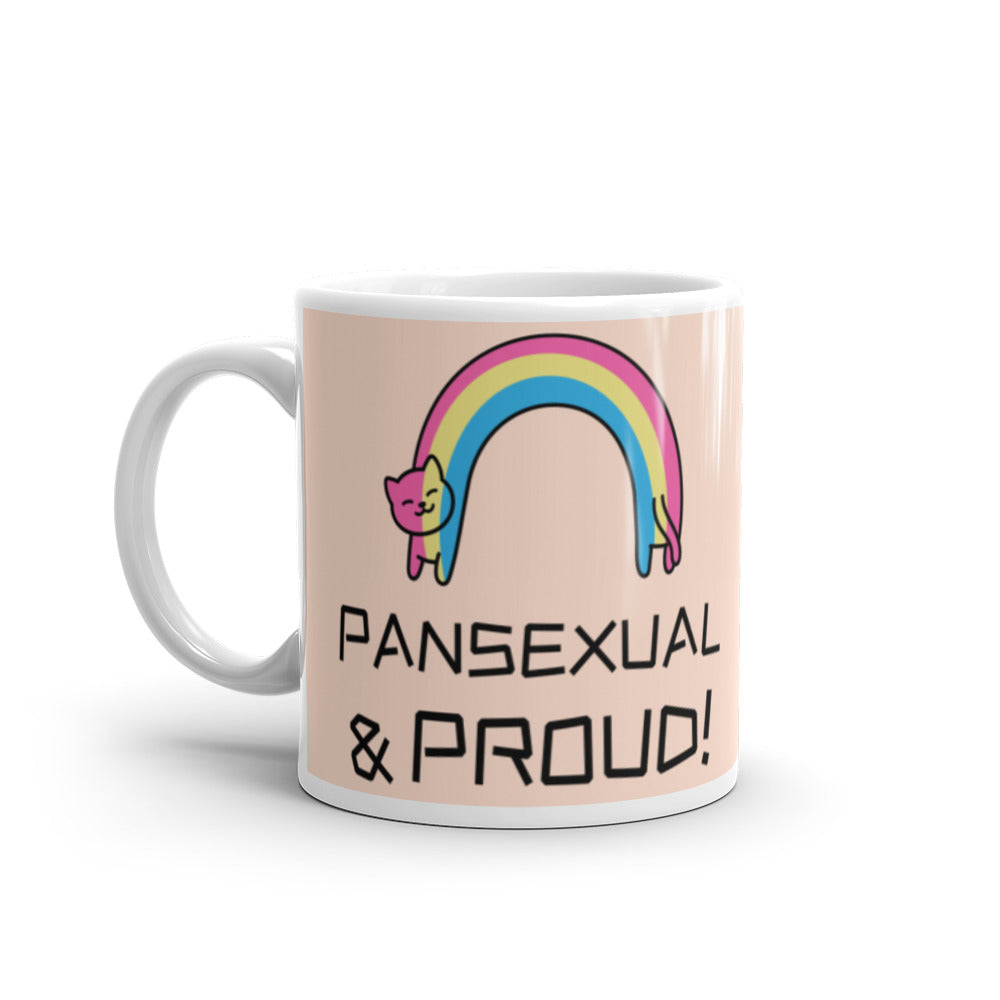  Pansexual & Proud Mug by Queer In The World Originals sold by Queer In The World: The Shop - LGBT Merch Fashion
