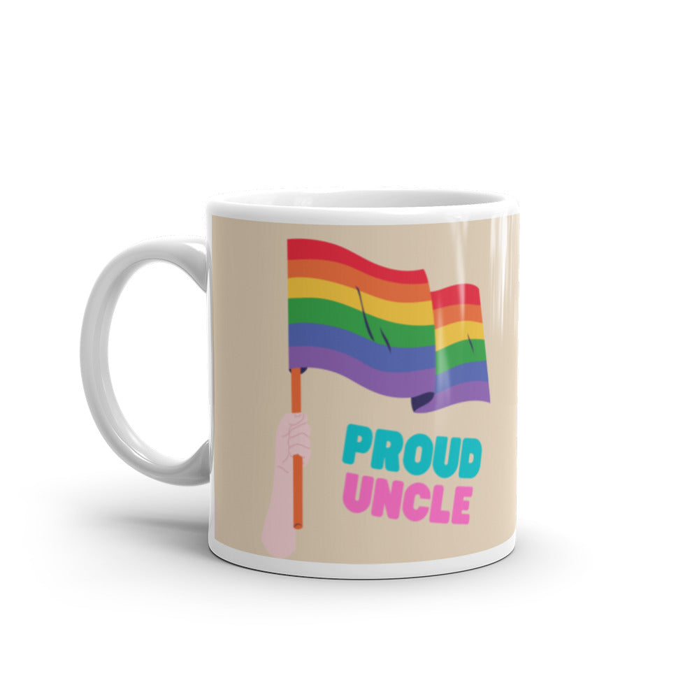 Proud Uncle Mug by Queer In The World Originals sold by Queer In The World: The Shop - LGBT Merch Fashion