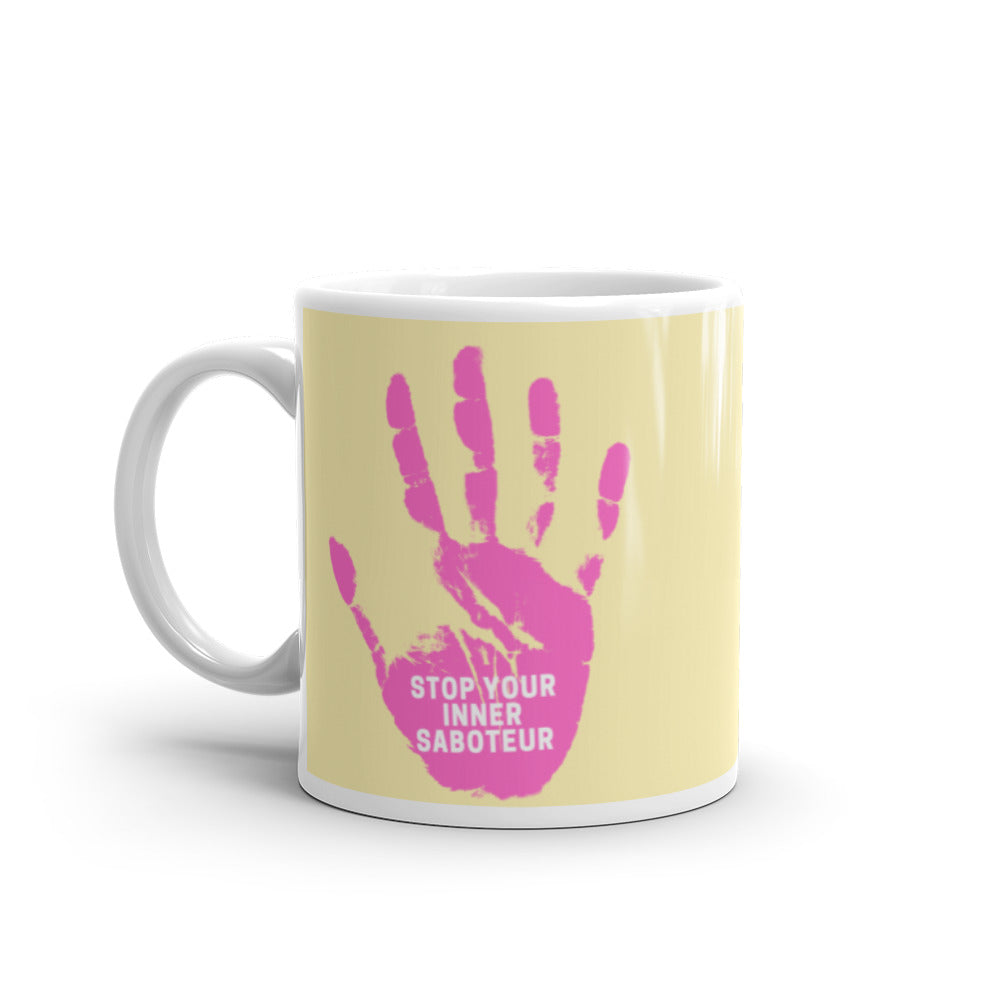 Stop Your Inner Saboteur Mug by Queer In The World Originals sold by Queer In The World: The Shop - LGBT Merch Fashion