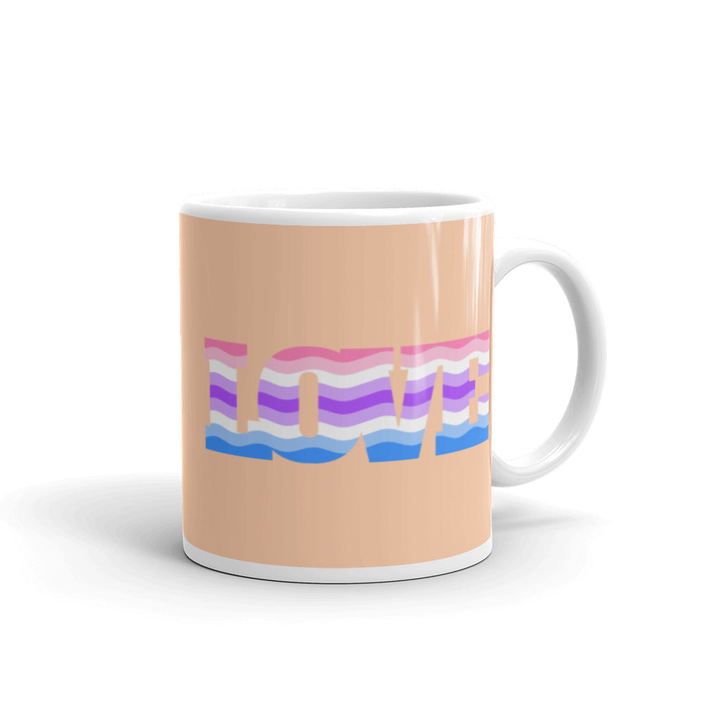  Alternative Genderfluid Love Mug by Queer In The World Originals sold by Queer In The World: The Shop - LGBT Merch Fashion