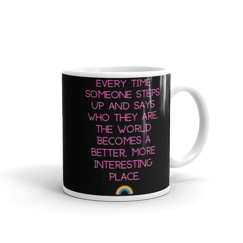  Every Time Someone Stands Up Mug by Queer In The World Originals sold by Queer In The World: The Shop - LGBT Merch Fashion