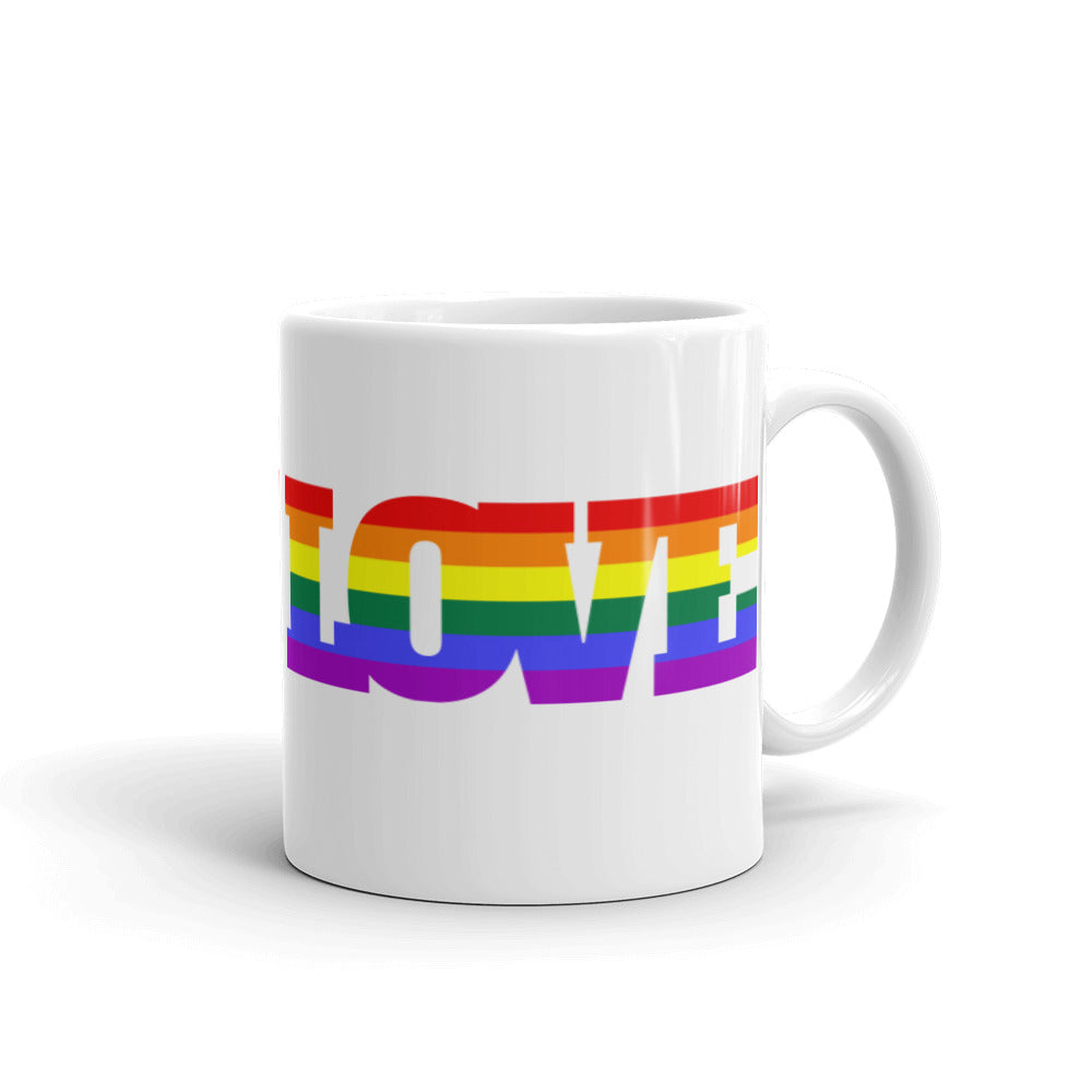  Gay Love Mug by Queer In The World Originals sold by Queer In The World: The Shop - LGBT Merch Fashion