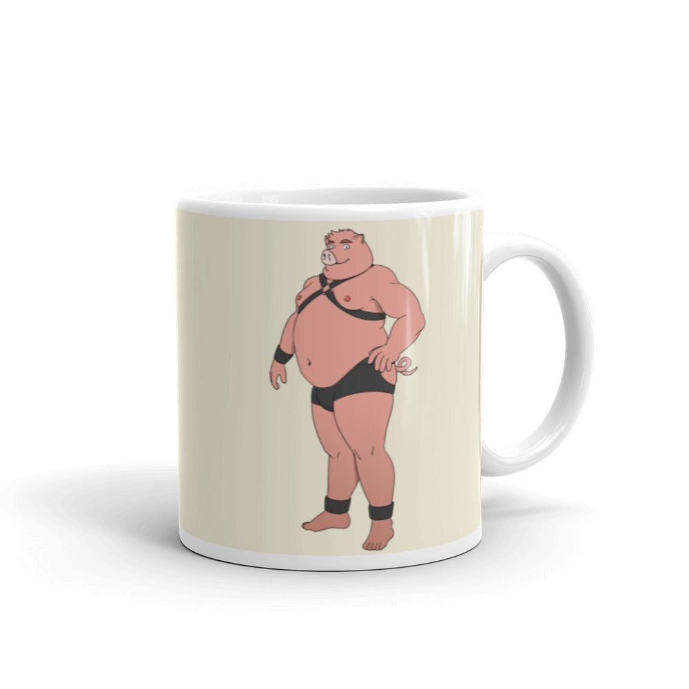  Gay Pig Mug by Queer In The World Originals sold by Queer In The World: The Shop - LGBT Merch Fashion