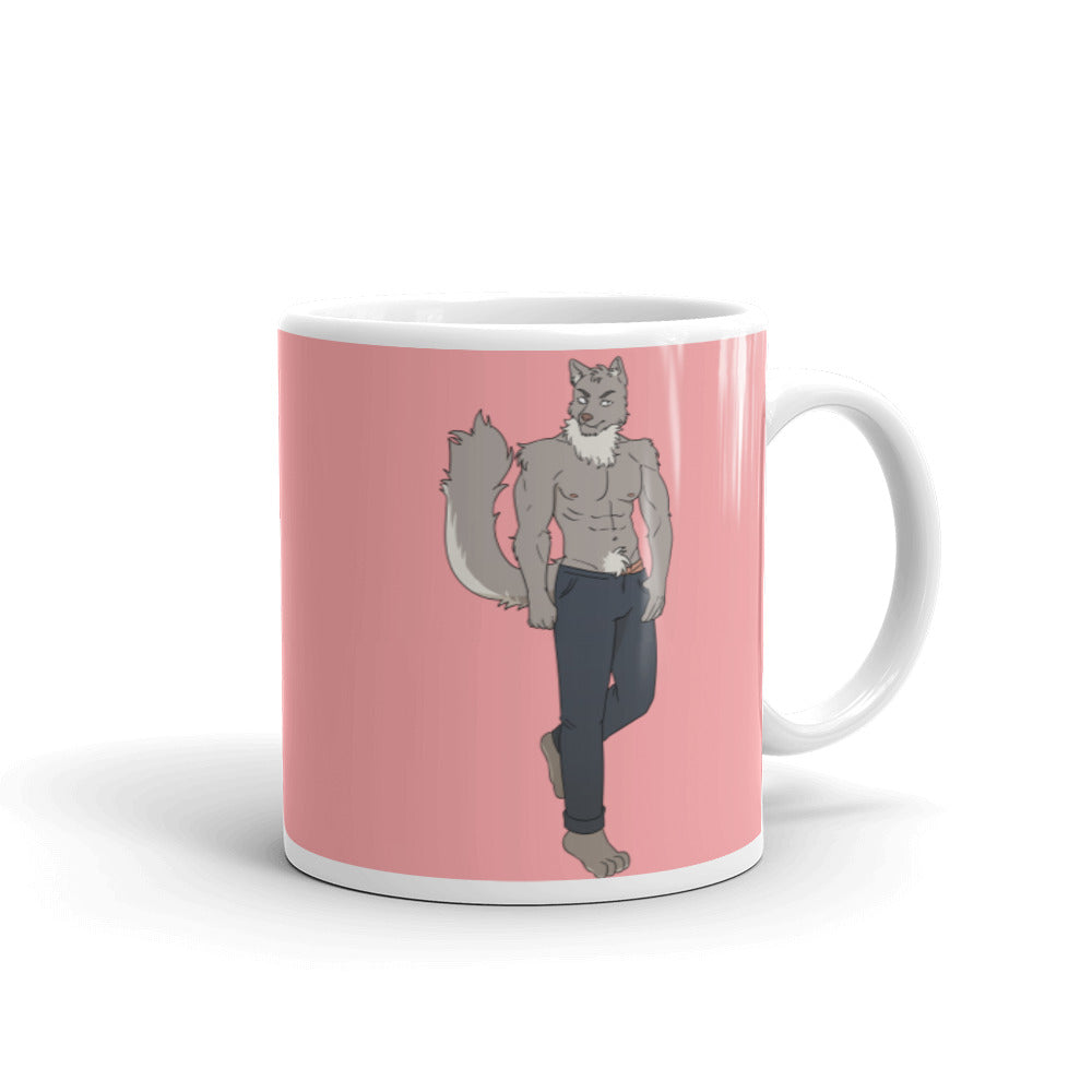  Gay Wolf Mug by Queer In The World Originals sold by Queer In The World: The Shop - LGBT Merch Fashion