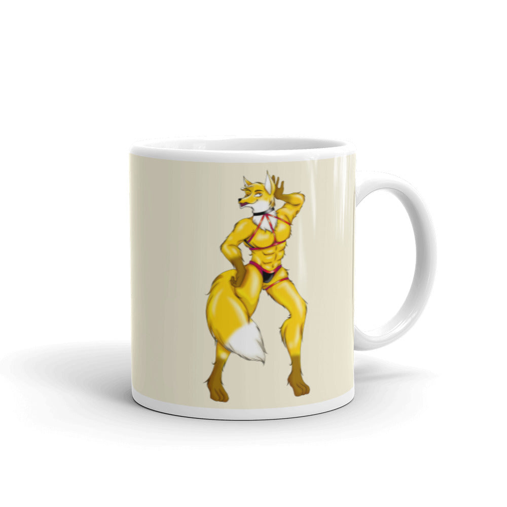  Hot Gay Furry Mug by Queer In The World Originals sold by Queer In The World: The Shop - LGBT Merch Fashion