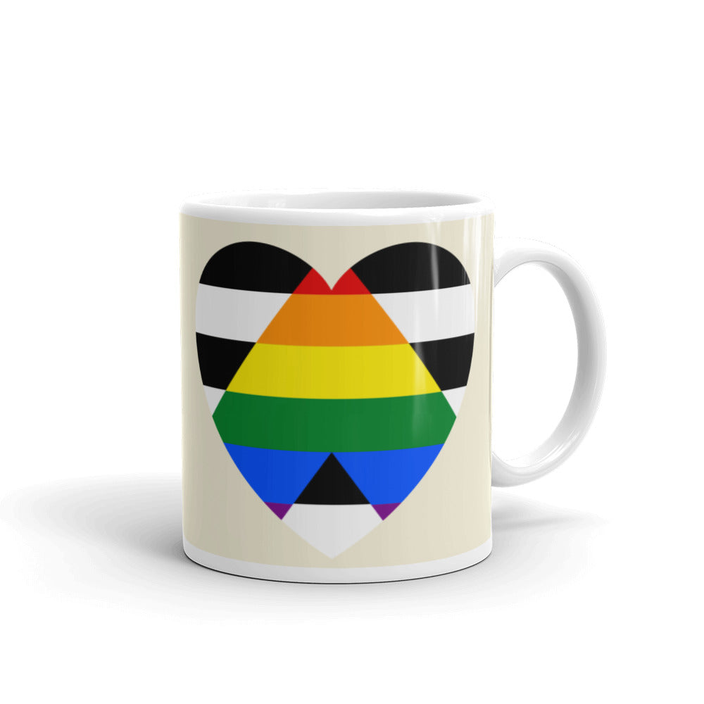  LGBTQ Ally Mug by Queer In The World Originals sold by Queer In The World: The Shop - LGBT Merch Fashion