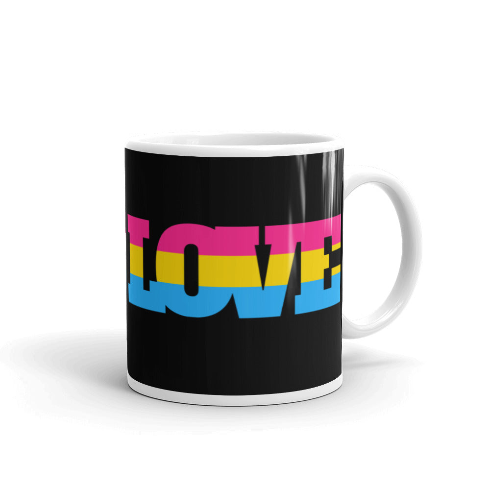  Pansexual Love Mug by Queer In The World Originals sold by Queer In The World: The Shop - LGBT Merch Fashion