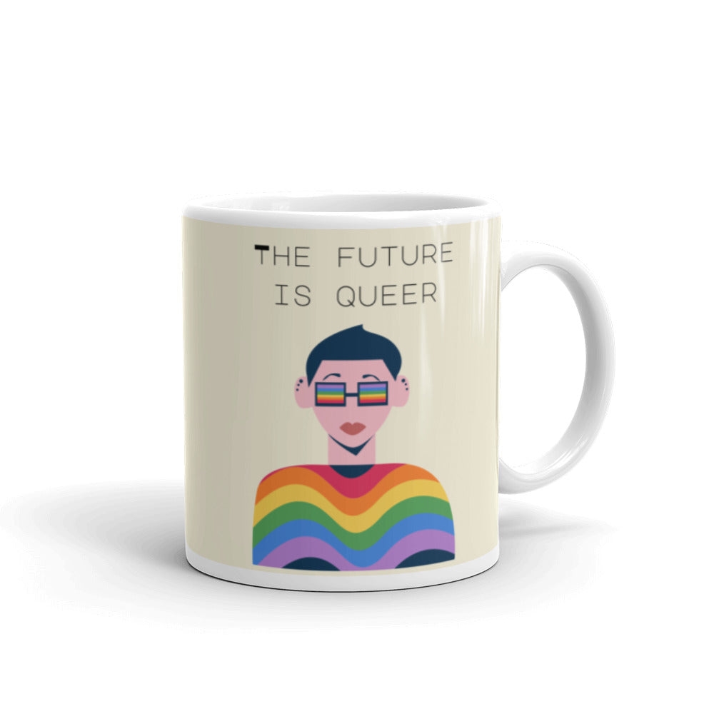  The Future Is Queer Mug by Queer In The World Originals sold by Queer In The World: The Shop - LGBT Merch Fashion
