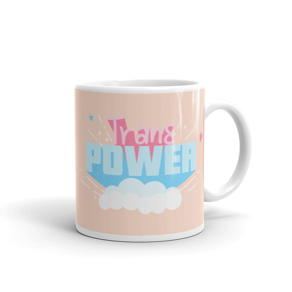  Trans Power Mug by Queer In The World Originals sold by Queer In The World: The Shop - LGBT Merch Fashion