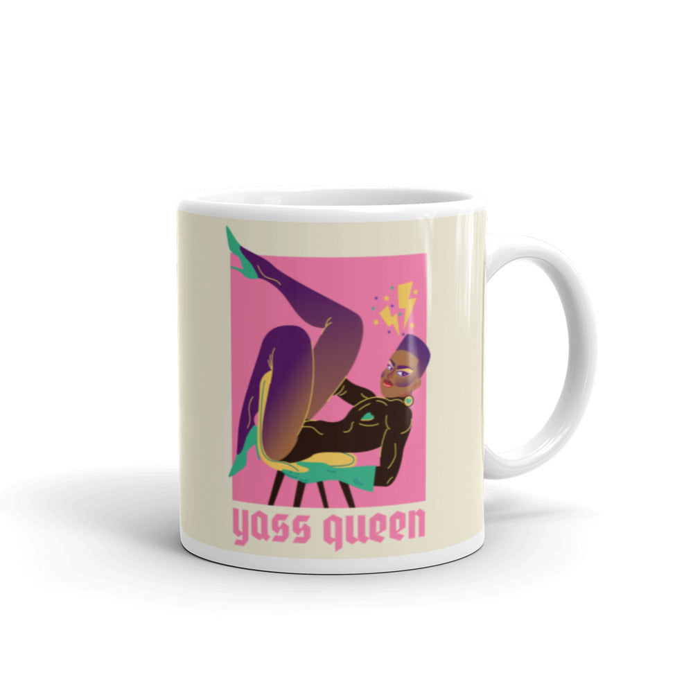  Yass Queen Mug by Queer In The World Originals sold by Queer In The World: The Shop - LGBT Merch Fashion