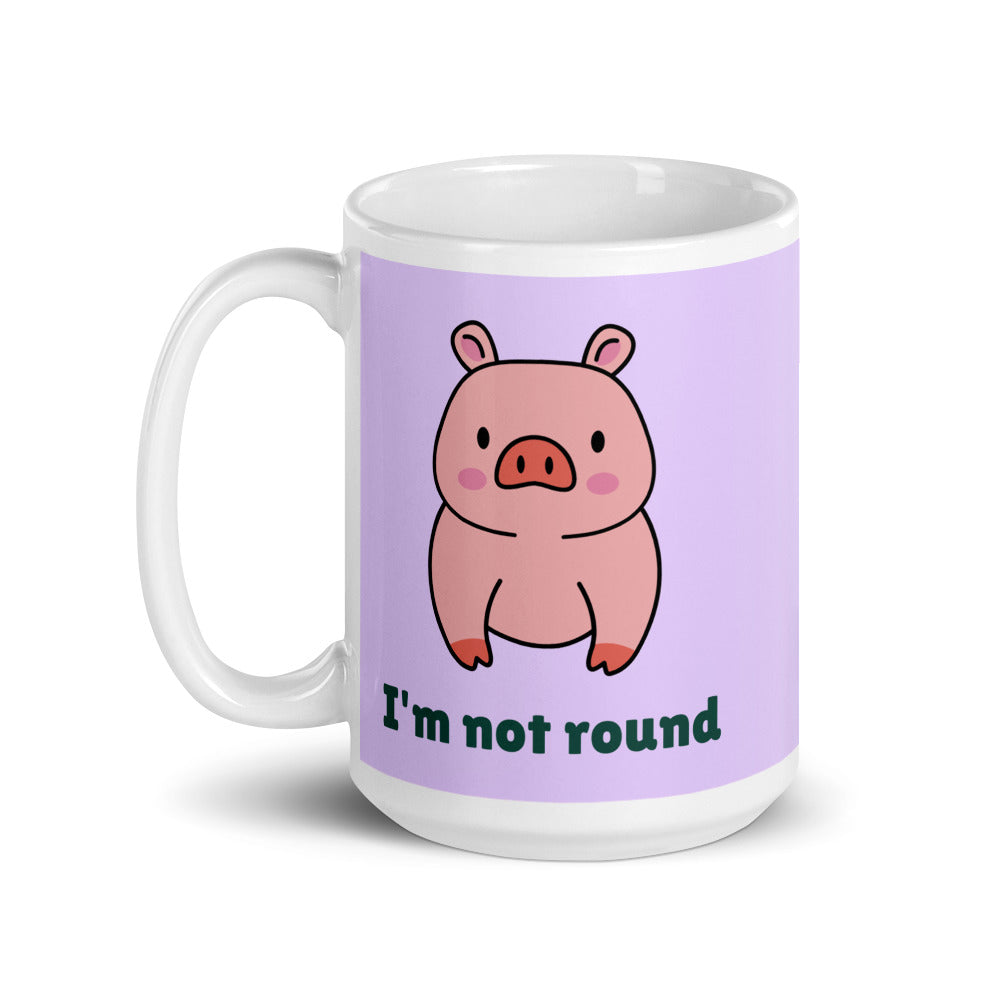  I'm Not Round, Just Thicc! Mug by Queer In The World Originals sold by Queer In The World: The Shop - LGBT Merch Fashion