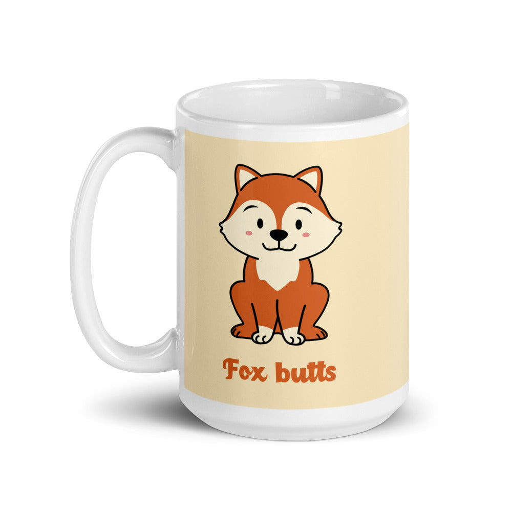  Fox Butt Drive Me Nuts! Mug by Queer In The World Originals sold by Queer In The World: The Shop - LGBT Merch Fashion