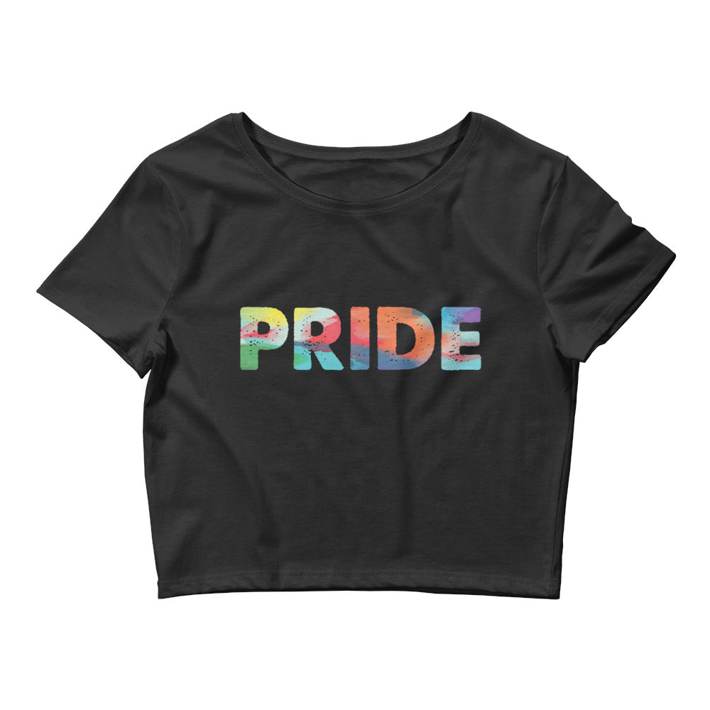 Black Pride Crop Top by Queer In The World Originals sold by Queer In The World: The Shop - LGBT Merch Fashion