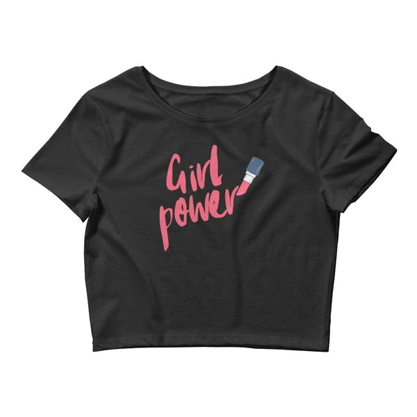 Black Girl Power Crop Top by Queer In The World Originals sold by Queer In The World: The Shop - LGBT Merch Fashion