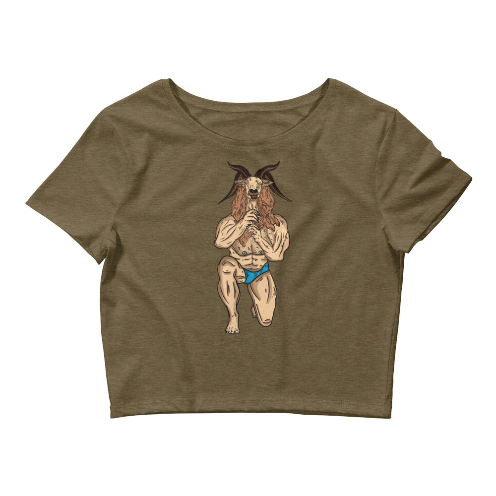 Throat Goat Crop Top