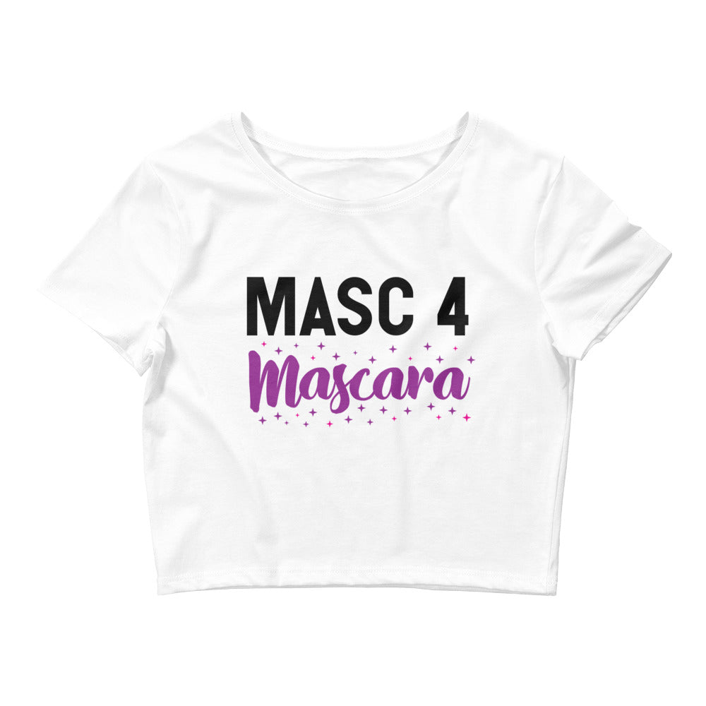  Masc 4 Mascara Crop Top by Queer In The World Originals sold by Queer In The World: The Shop - LGBT Merch Fashion