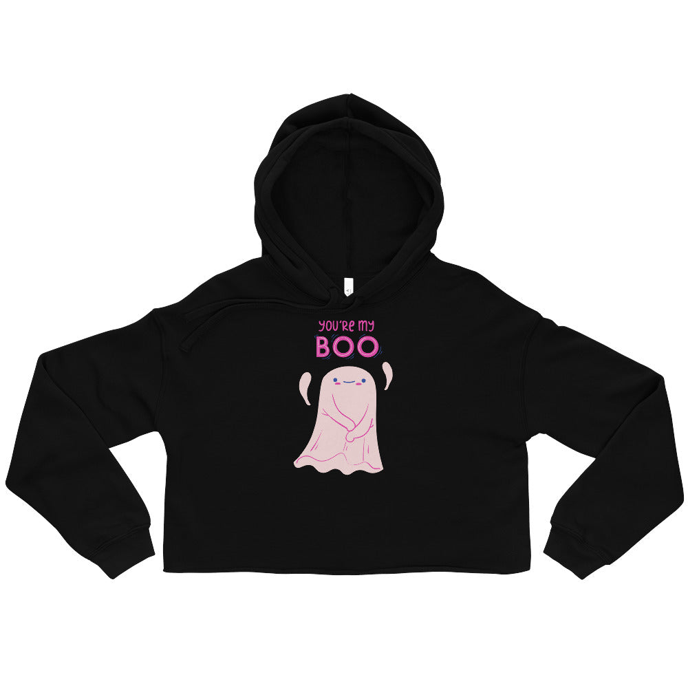  You're My Boo! Crop Hoodie by Queer In The World Originals sold by Queer In The World: The Shop - LGBT Merch Fashion