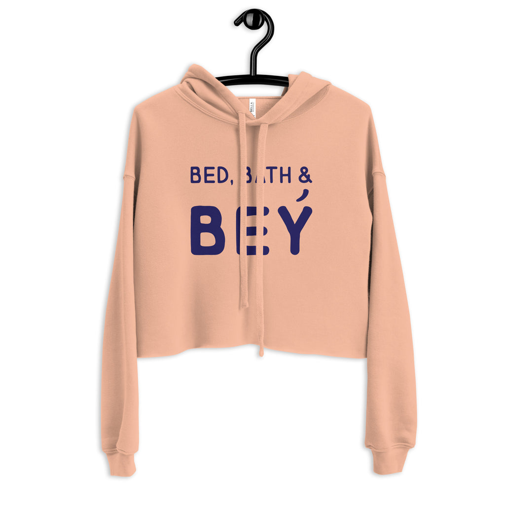  Bed, Bath & Bey Crop Hoodie by Queer In The World Originals sold by Queer In The World: The Shop - LGBT Merch Fashion