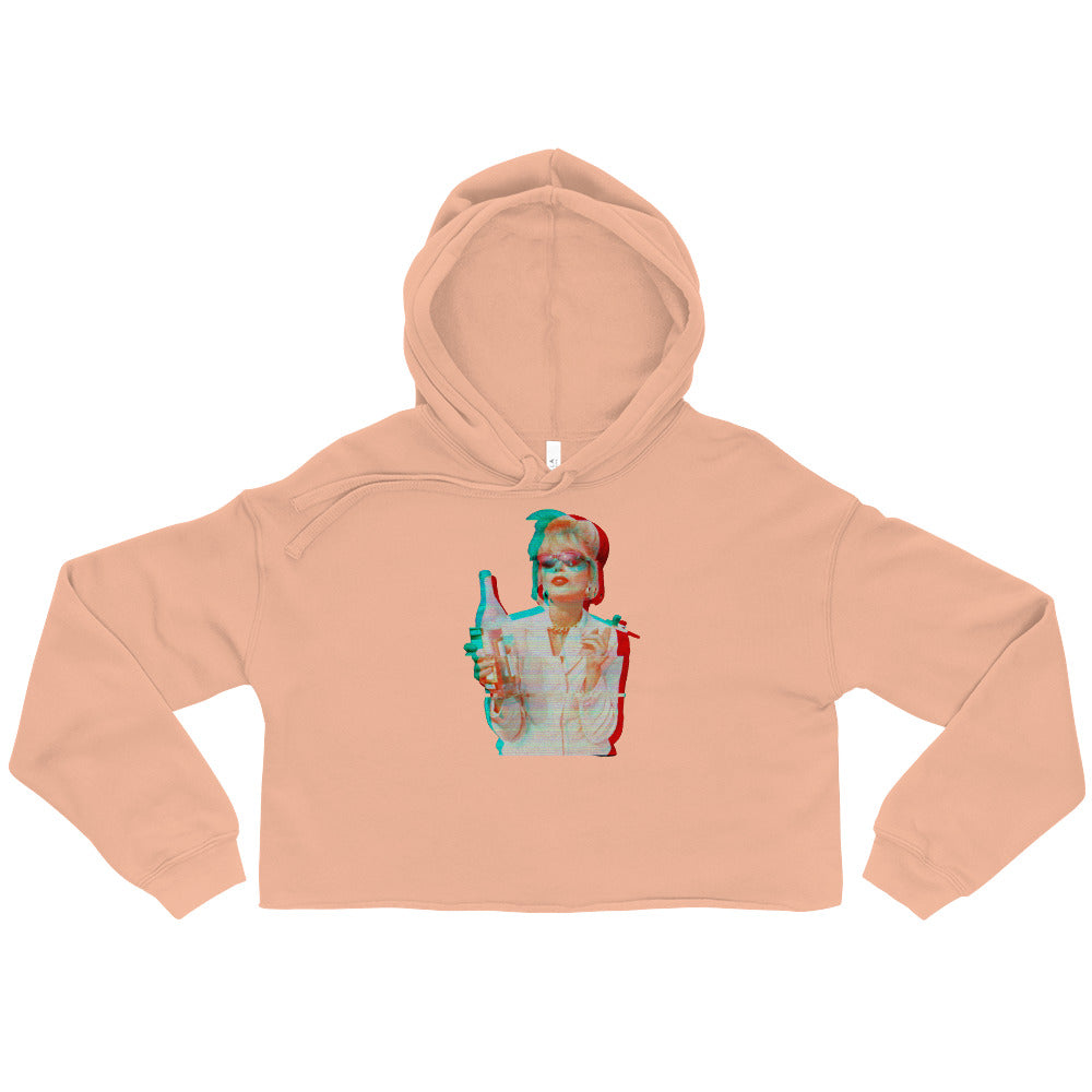  Patsy Stone Absolutely Fabulous Crop Hoodie by Queer In The World Originals sold by Queer In The World: The Shop - LGBT Merch Fashion