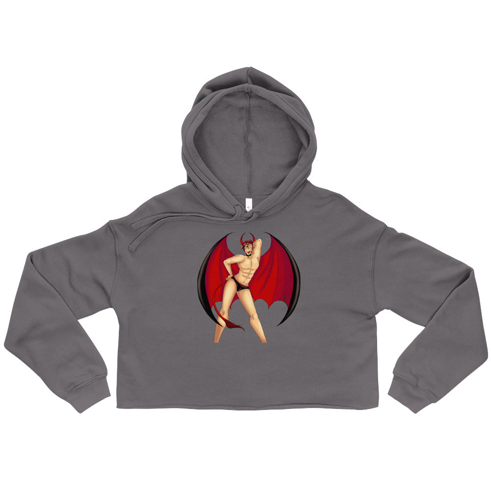 Storm Gay Devil Crop Hoodie by Queer In The World Originals sold by Queer In The World: The Shop - LGBT Merch Fashion