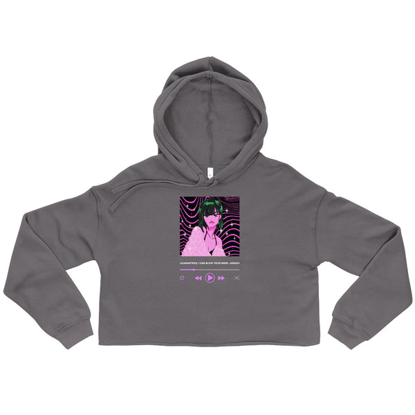 Storm Guaranteed, I Can Blow Your Mind...Mwah! Crop Hoodie by Queer In The World Originals sold by Queer In The World: The Shop - LGBT Merch Fashion